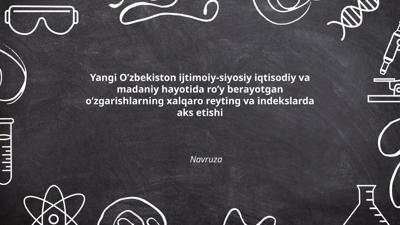 Yangi O'zbekistonning iqtisodiy o'sishi va xalqaro reytinglar
