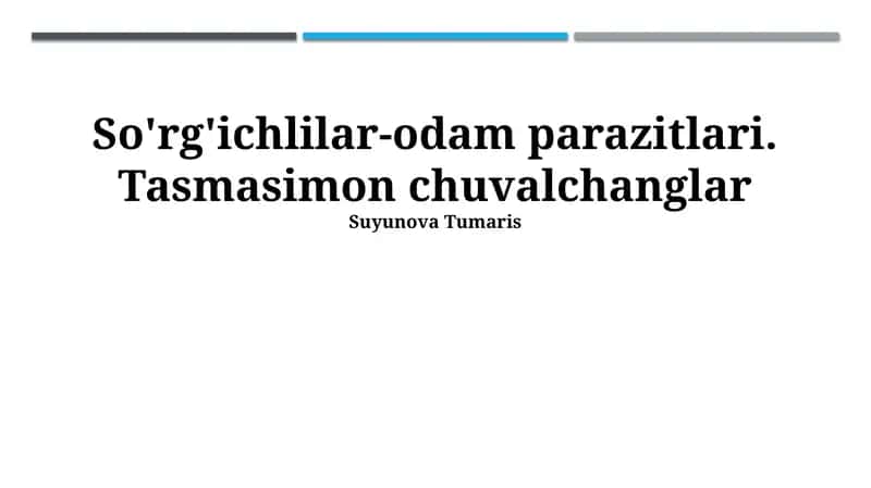 Tasma qurtlar