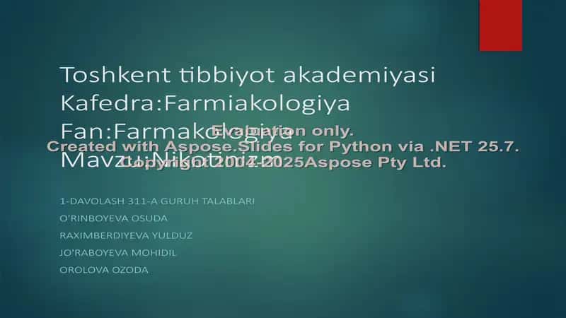 Nikotinizm