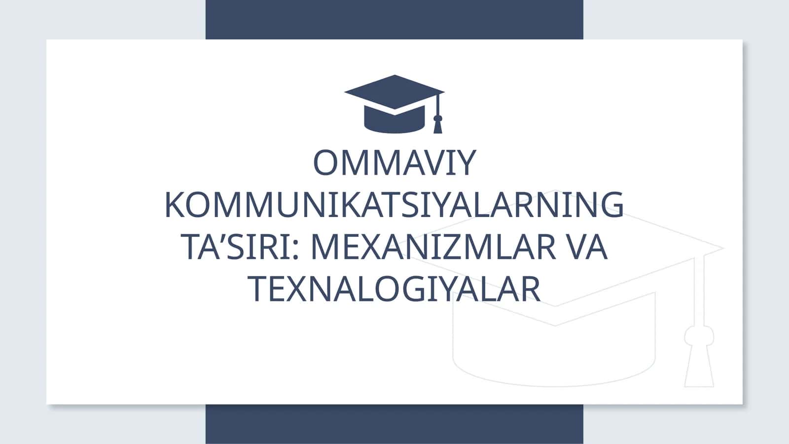 tasir psixologiyasi ommaviy