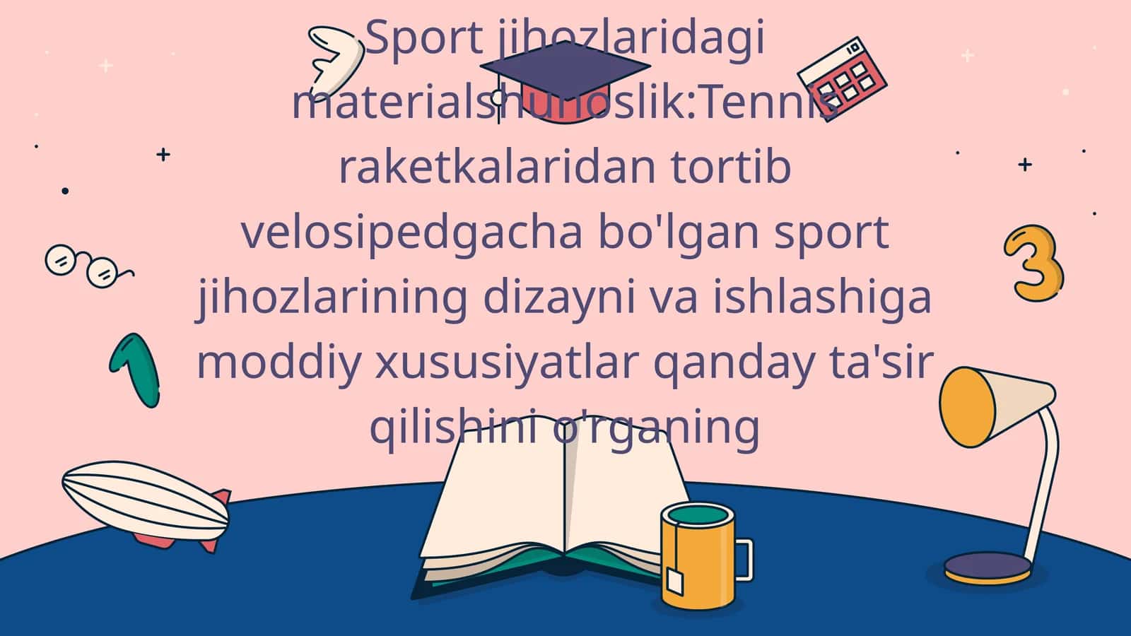 Sport jihozlaridagi materialshunoslik