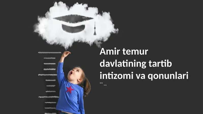 Amir temur davlatining tartib intizomi va qonunlari