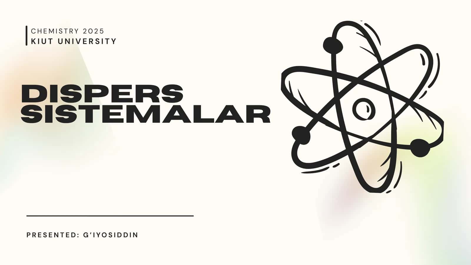 DISPERS SISTEMALAR