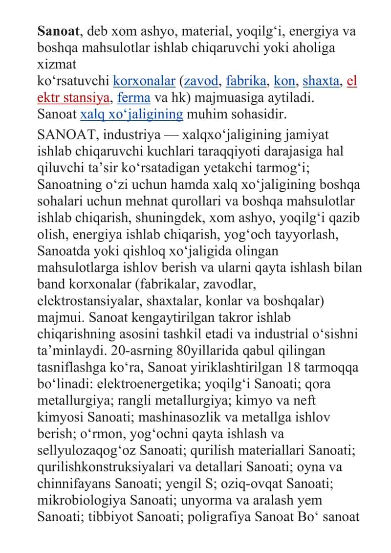 Sanoat