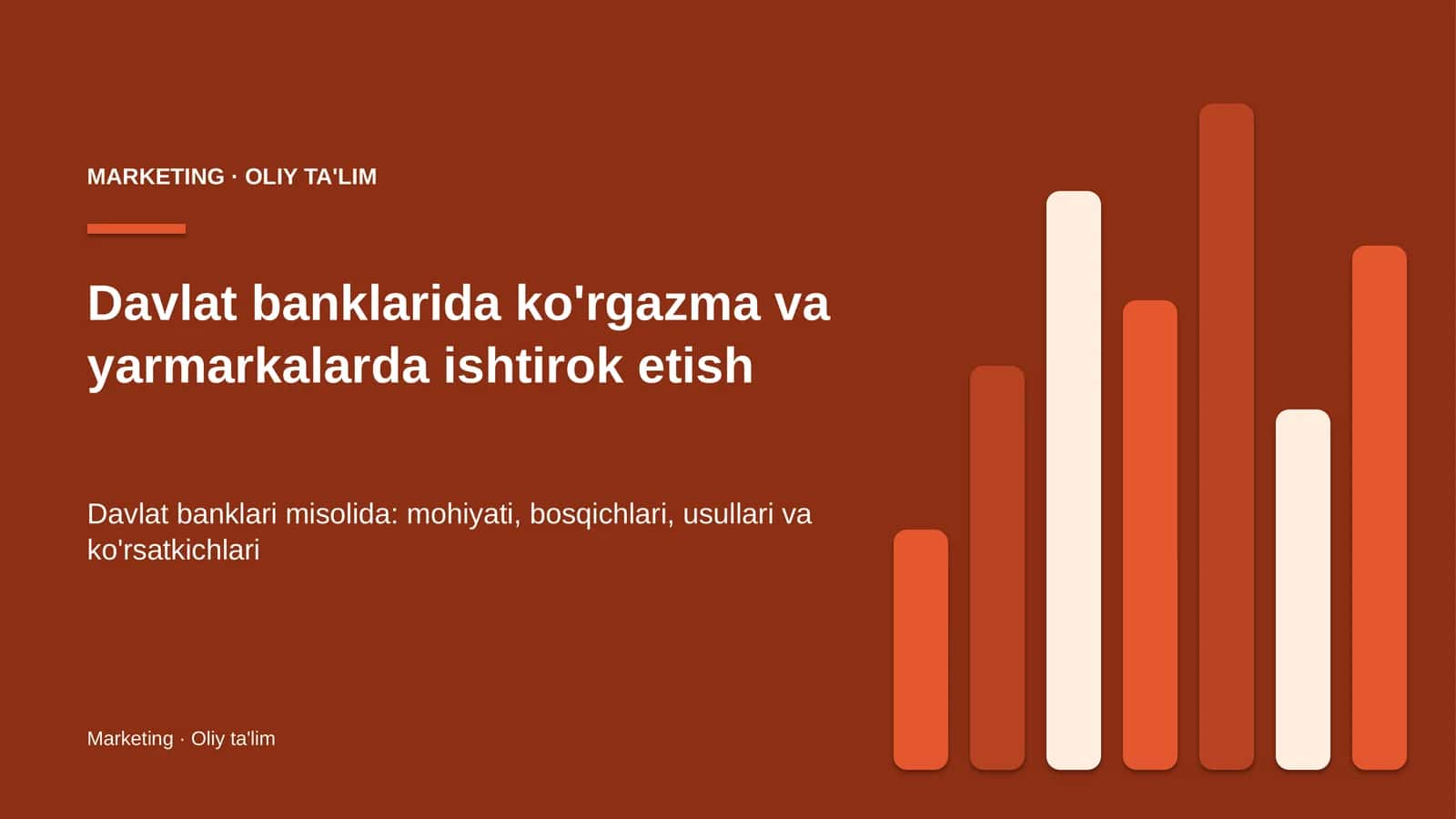 Ko'rgazma va yarmarkalarda ishtirok: mohiyati