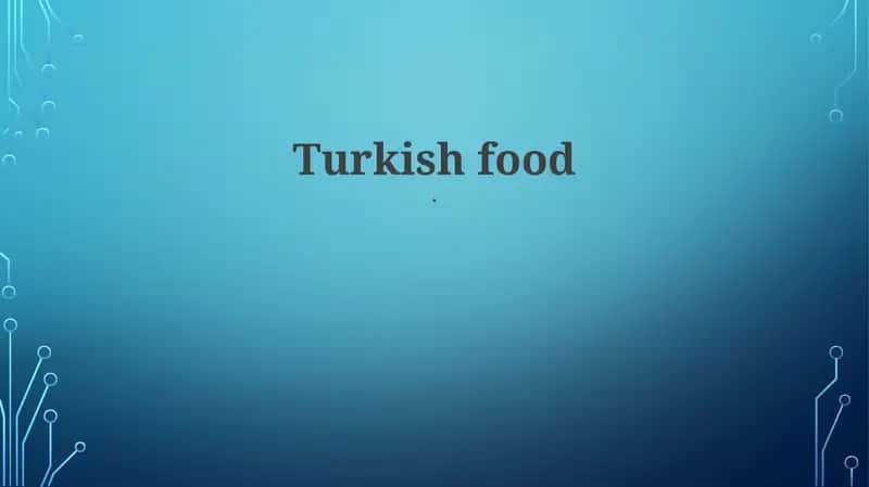 Turkiy taomlar