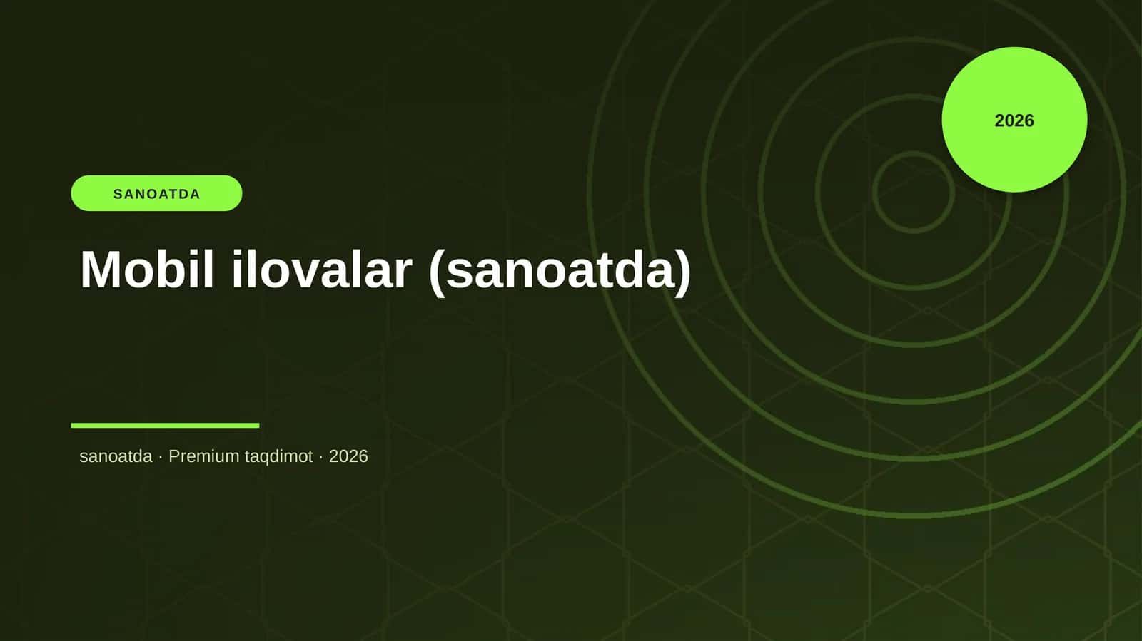 Mobil ilovalar (sanoatda)