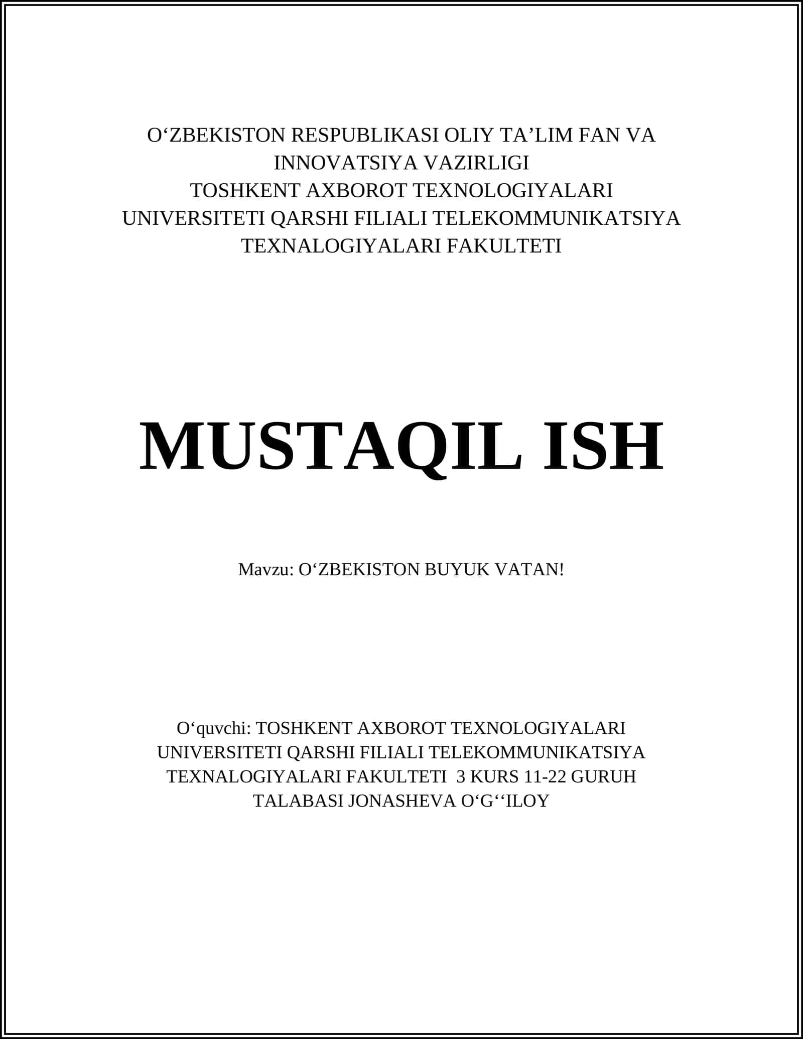 O'zbekistonning tarixiy obidalari