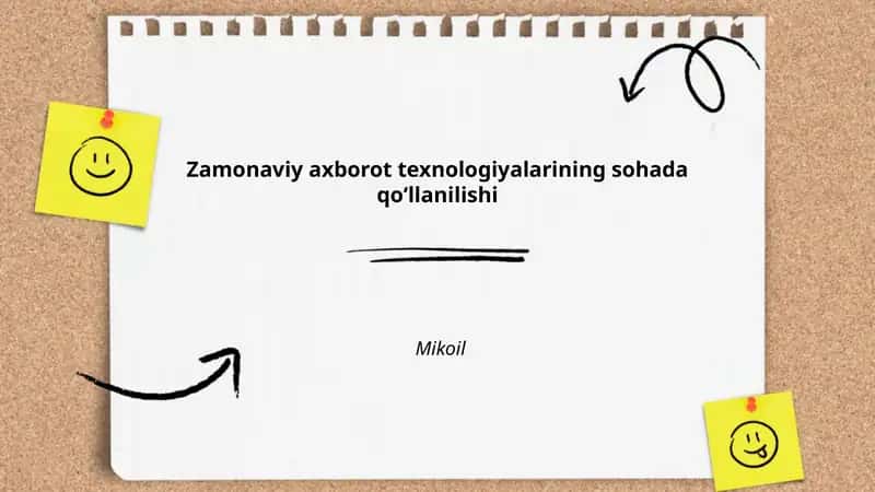 Ta'lim sohasida zamonaviy axborot texnologiyalarining qo‘llanilishi