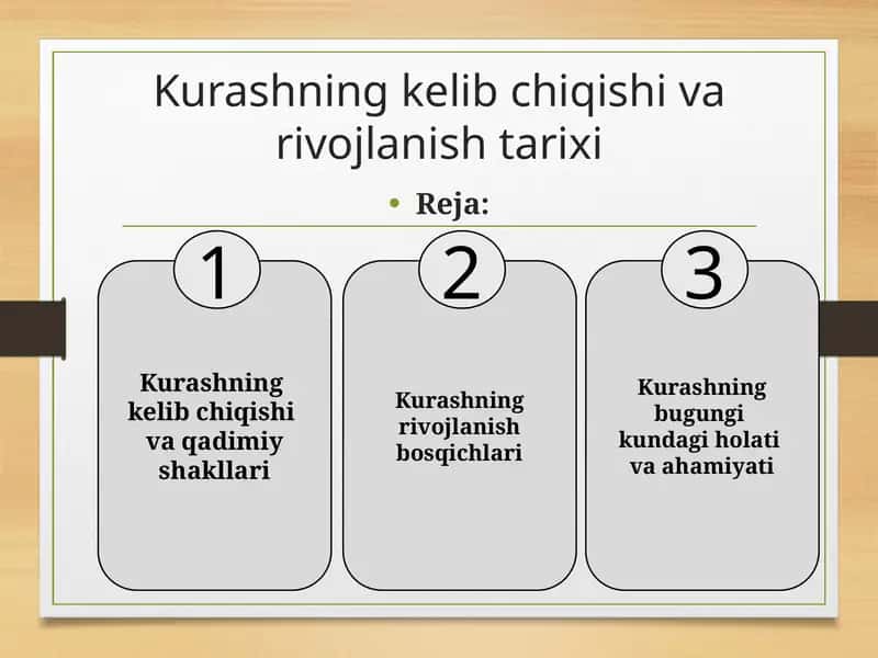 Kurashning kelib chiqishi va qadimiy shakllari