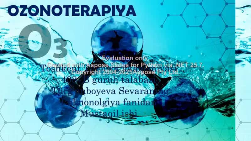 Ozonoterapiya