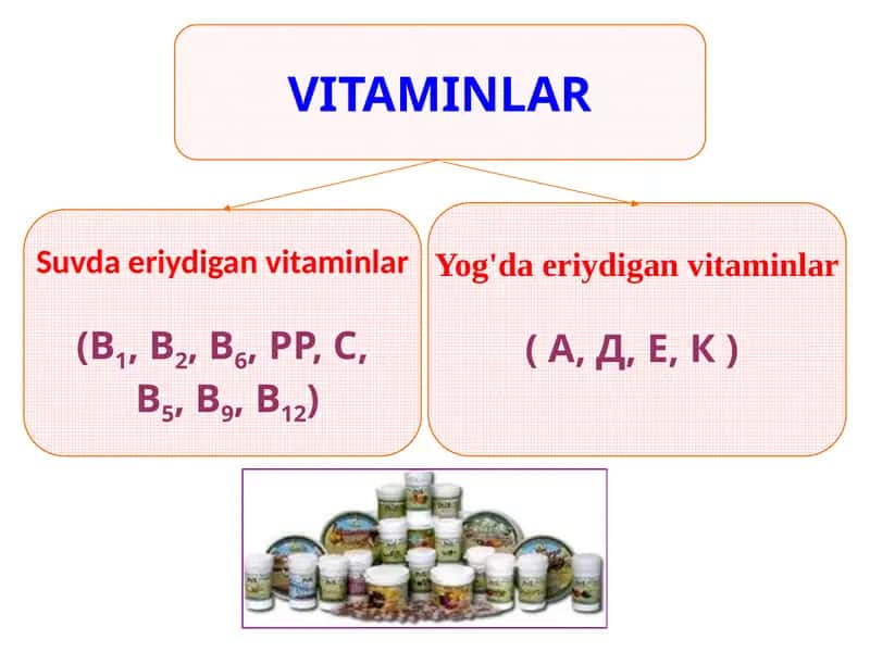 Vitaminlar