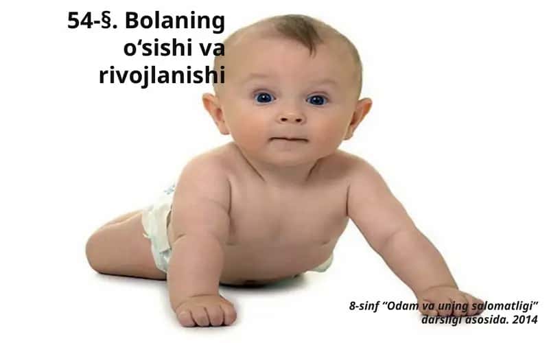 Bolaning o‘smirlik davri