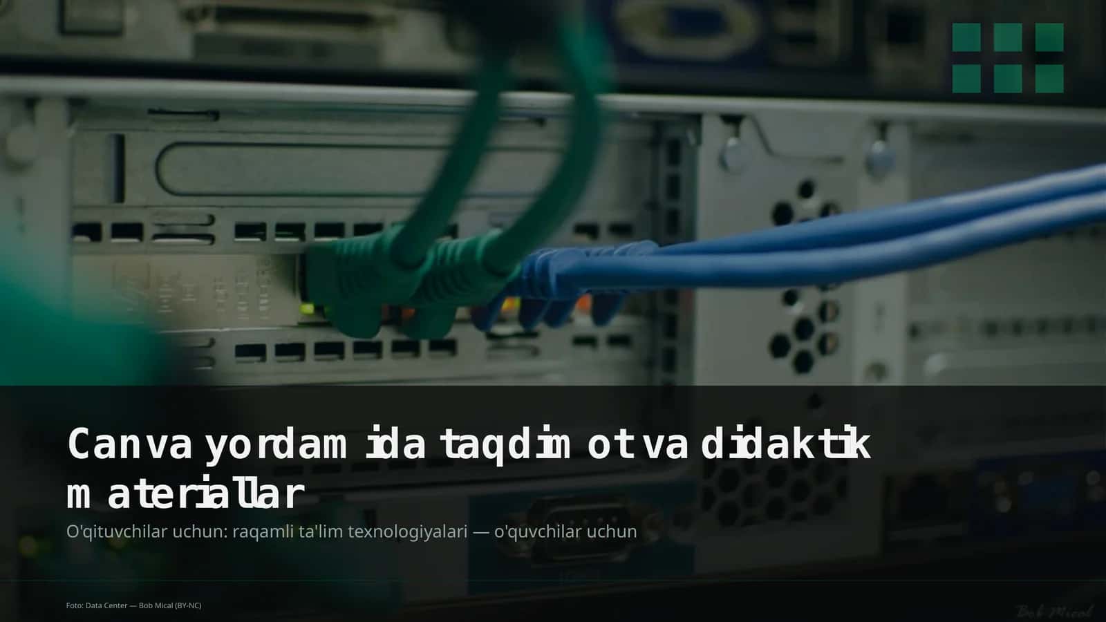 Canva yordamida taqdimot va didaktik materiallar