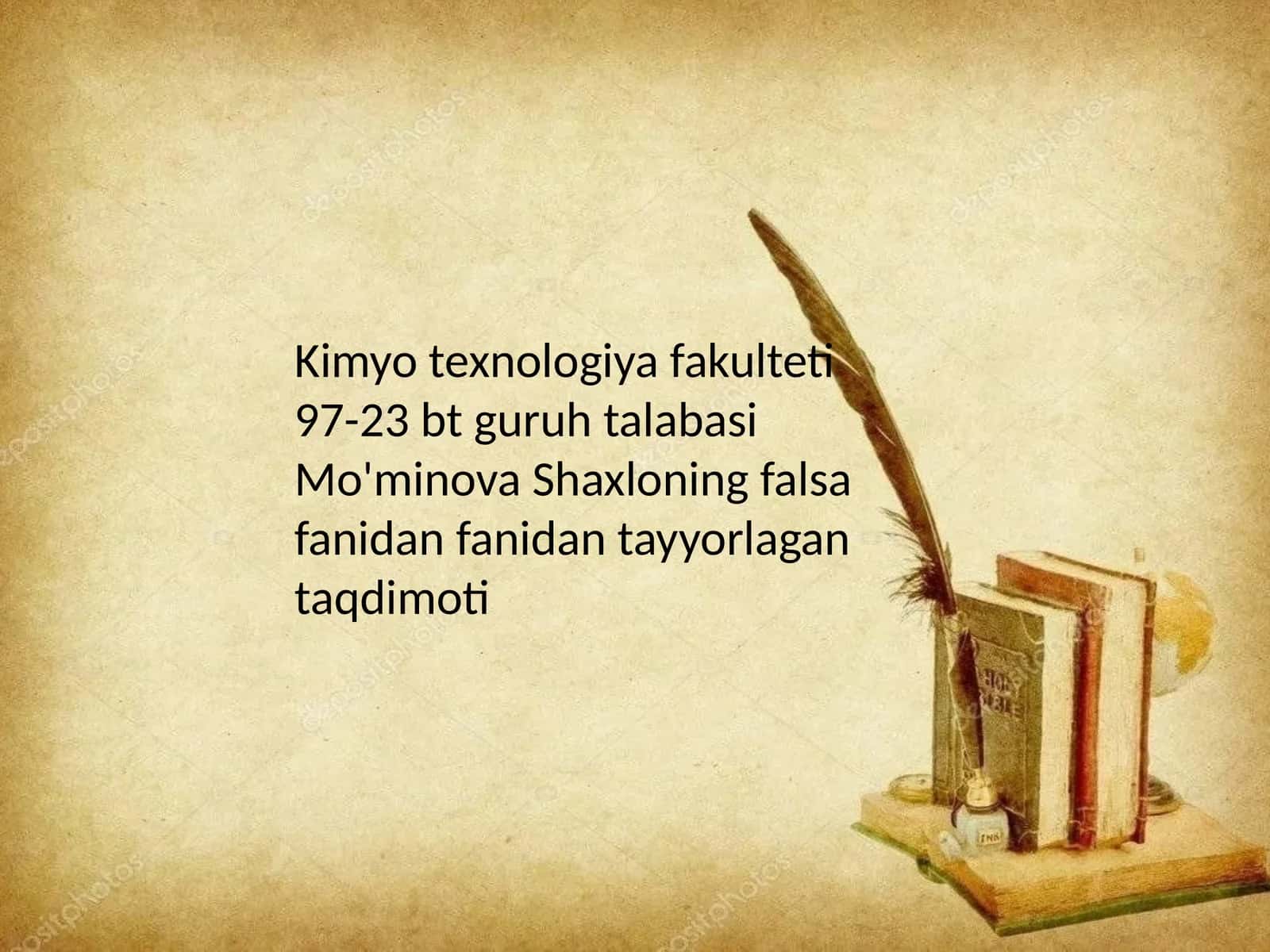 Kimyotexnologiyafakulteti