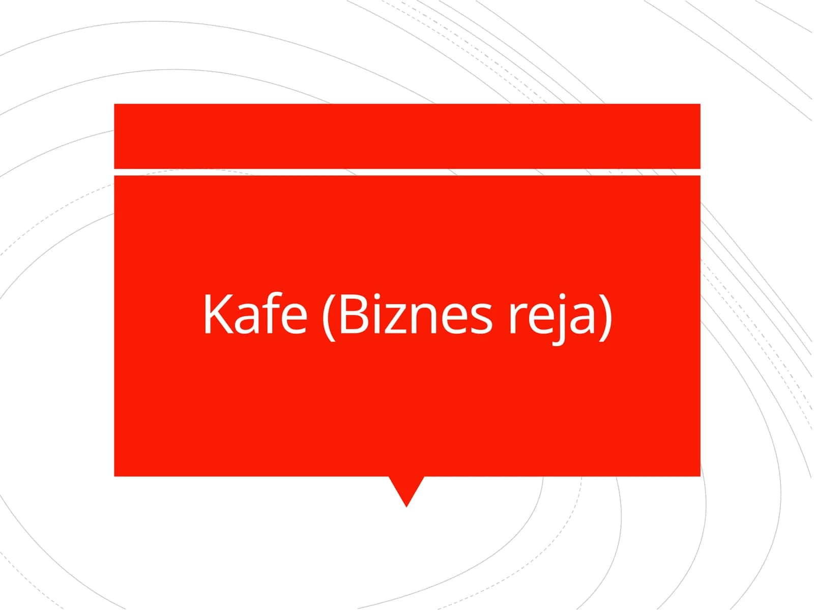 Kafe (Biznes reja)