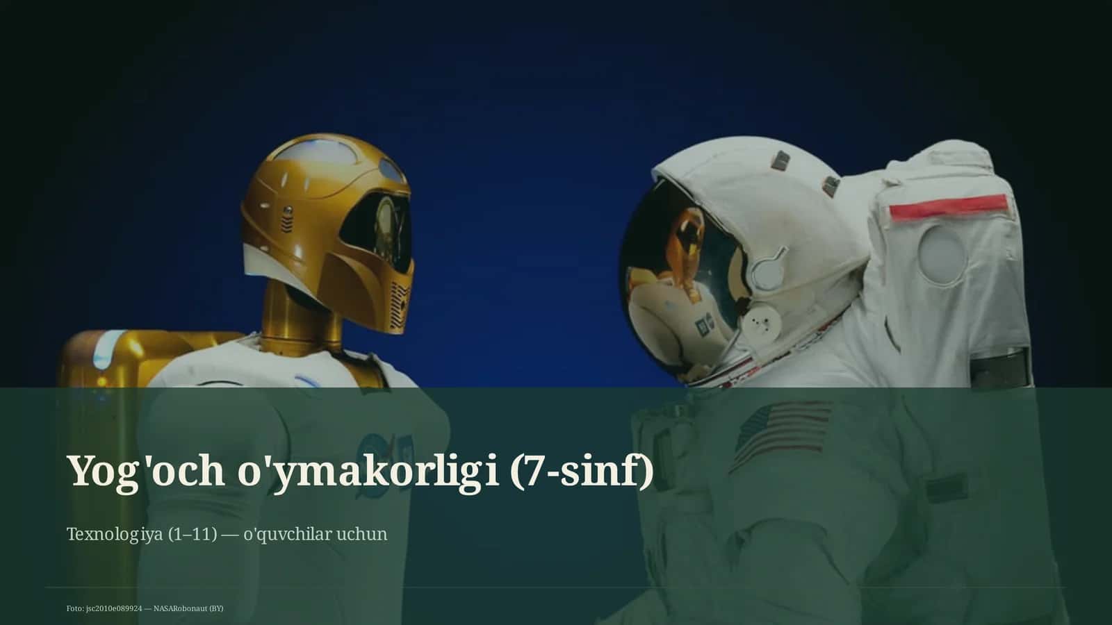 Yog'och o'ymakorligi (7-sinf)