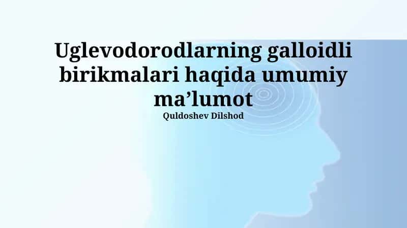 Organohalogen birikmalar