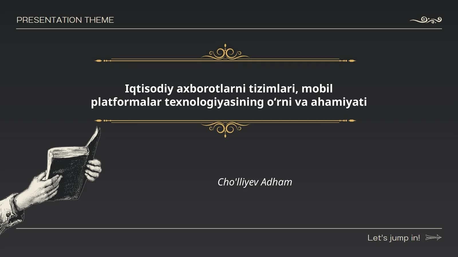 Iqtisodiy axborotlarni tizimlari, mobil platformalar texnologiyasining о‘rni va ahamiyati
