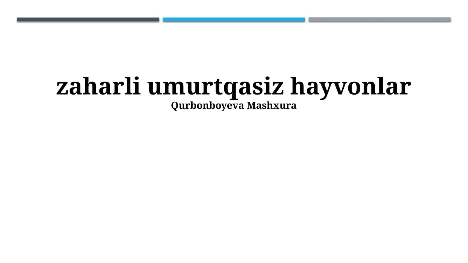 Zaharli umurtqasizlar: Ta'rif va mexanizmlar