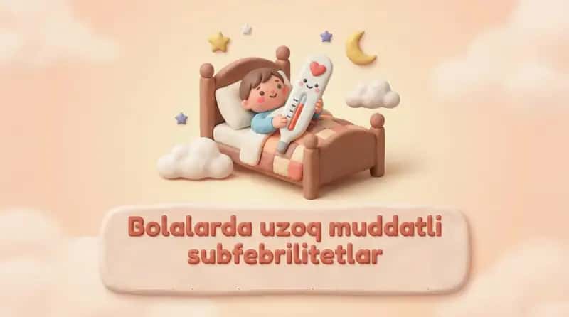 Bolalarda uzoq muddatli subfebrilitetlar