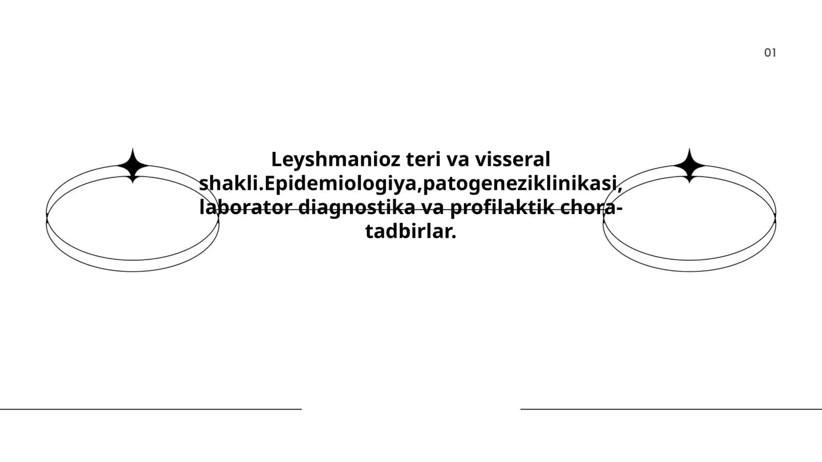 Leyshmanioz teri va visseral shakli.Epidemiologiya,patogeneziklinikasi, laborator diagnostika va profilaktik chora-tadbirlar