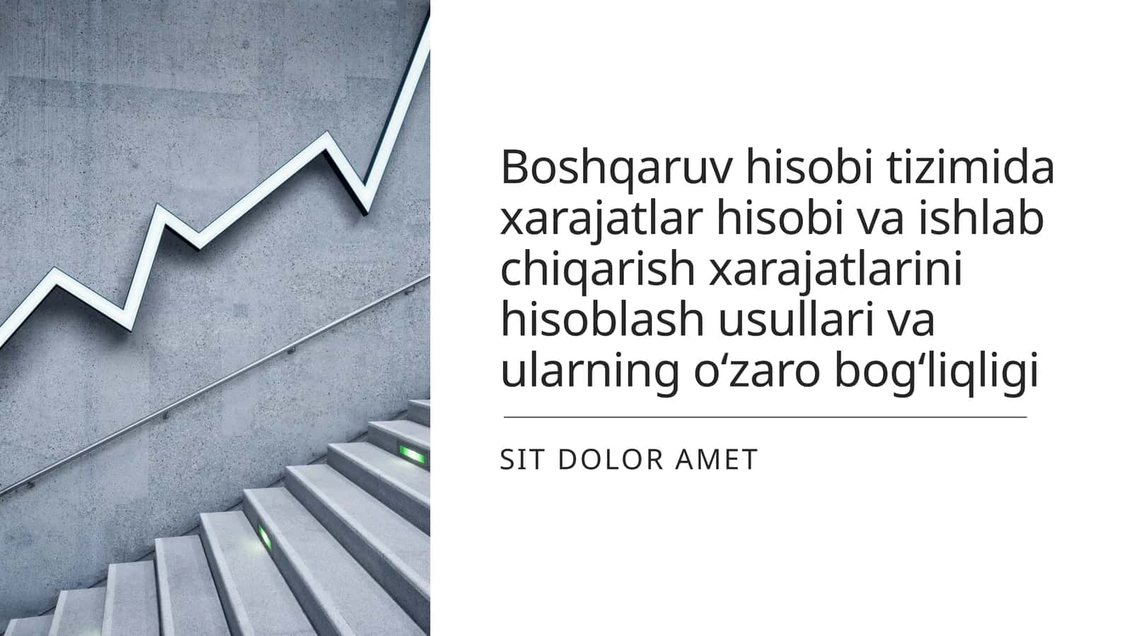 Xarajatlar hisobi