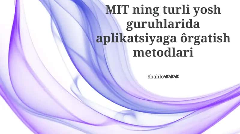 MIT da o'yinlashtirilgan o'qitish