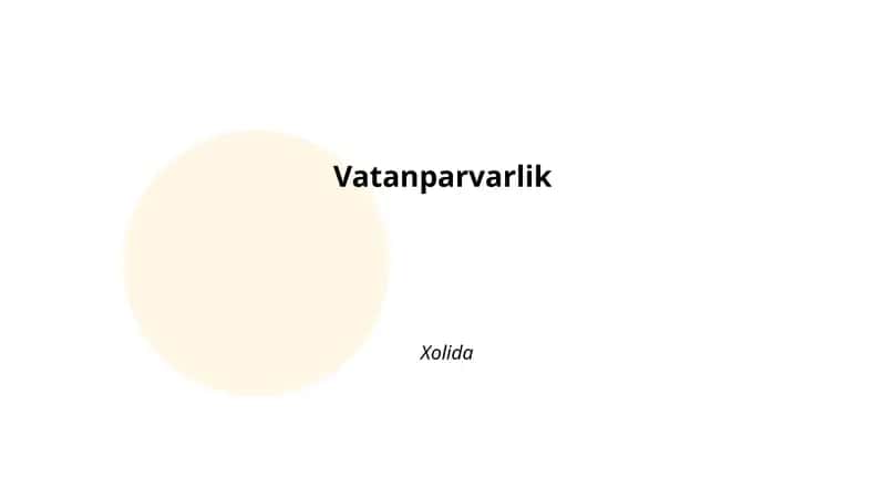 Vatanparvarlik