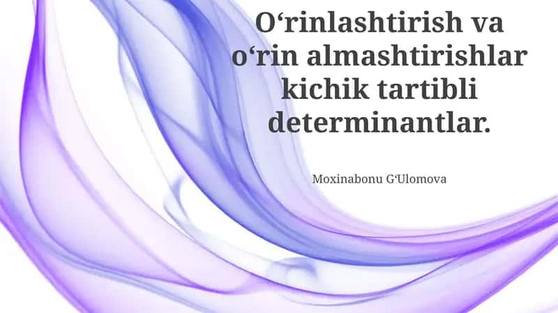 Permutatsiyalar va Kombinatsiyalarni Tasavvur Qilish