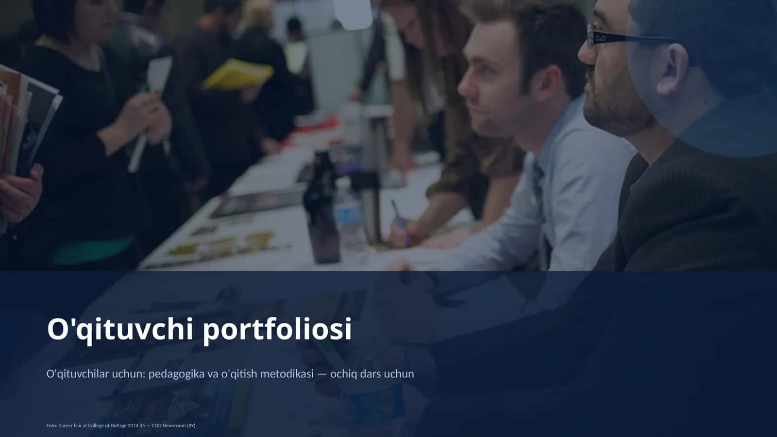 O'qituvchi portfoliosi