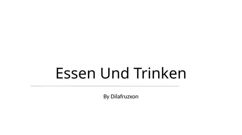 Oziqlanish faktlari