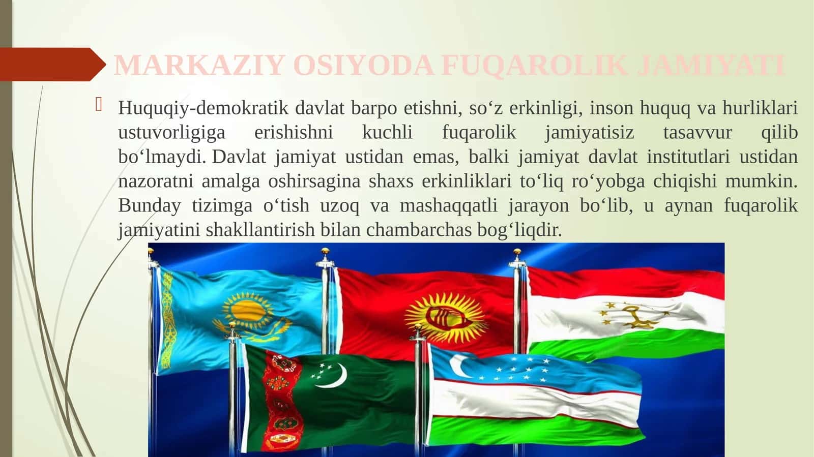Markaziy Osiyoda Fuqarolik Jamiyati