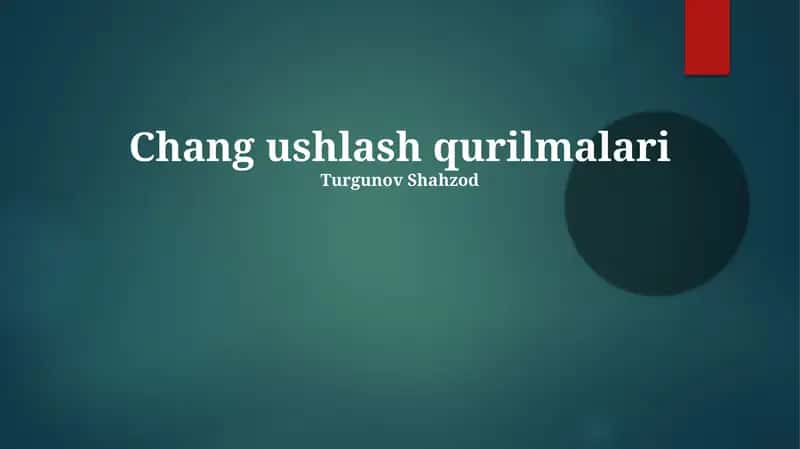 Chang ushlash qurilmalari