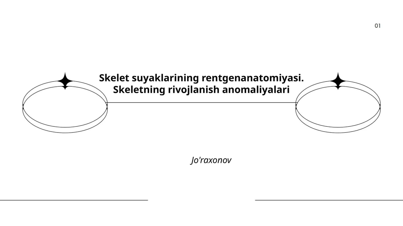 Skelet suyaklarining rentgenanatomiyasi