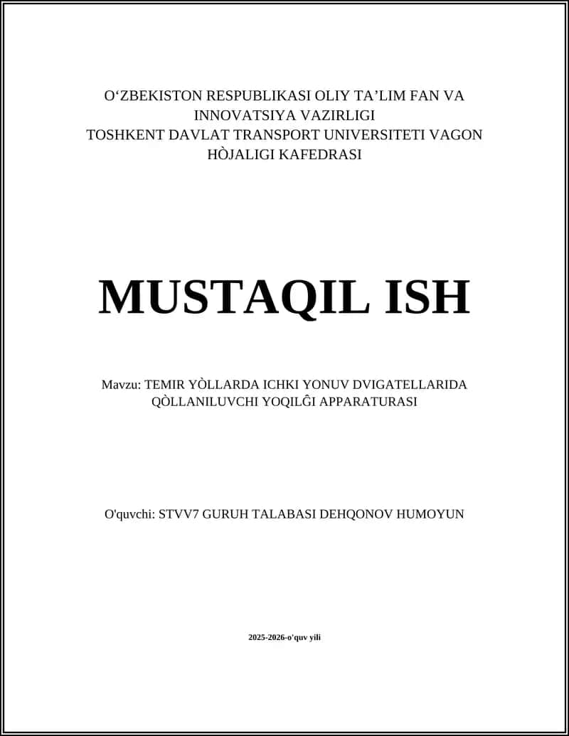 Yoqilg'i apparatlari