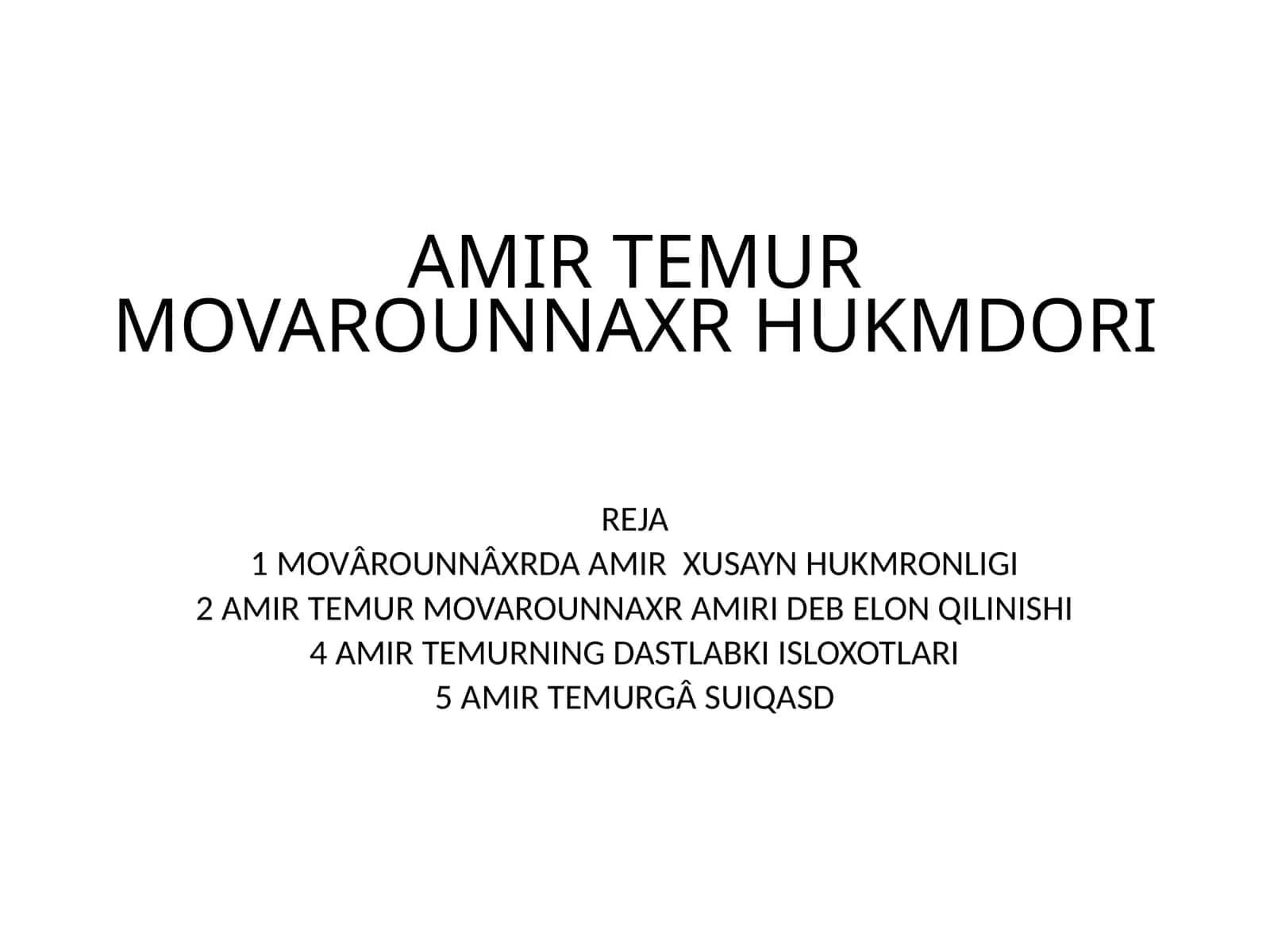 AMIRTEMUR MOVAROUNNAXRHUKMDORI