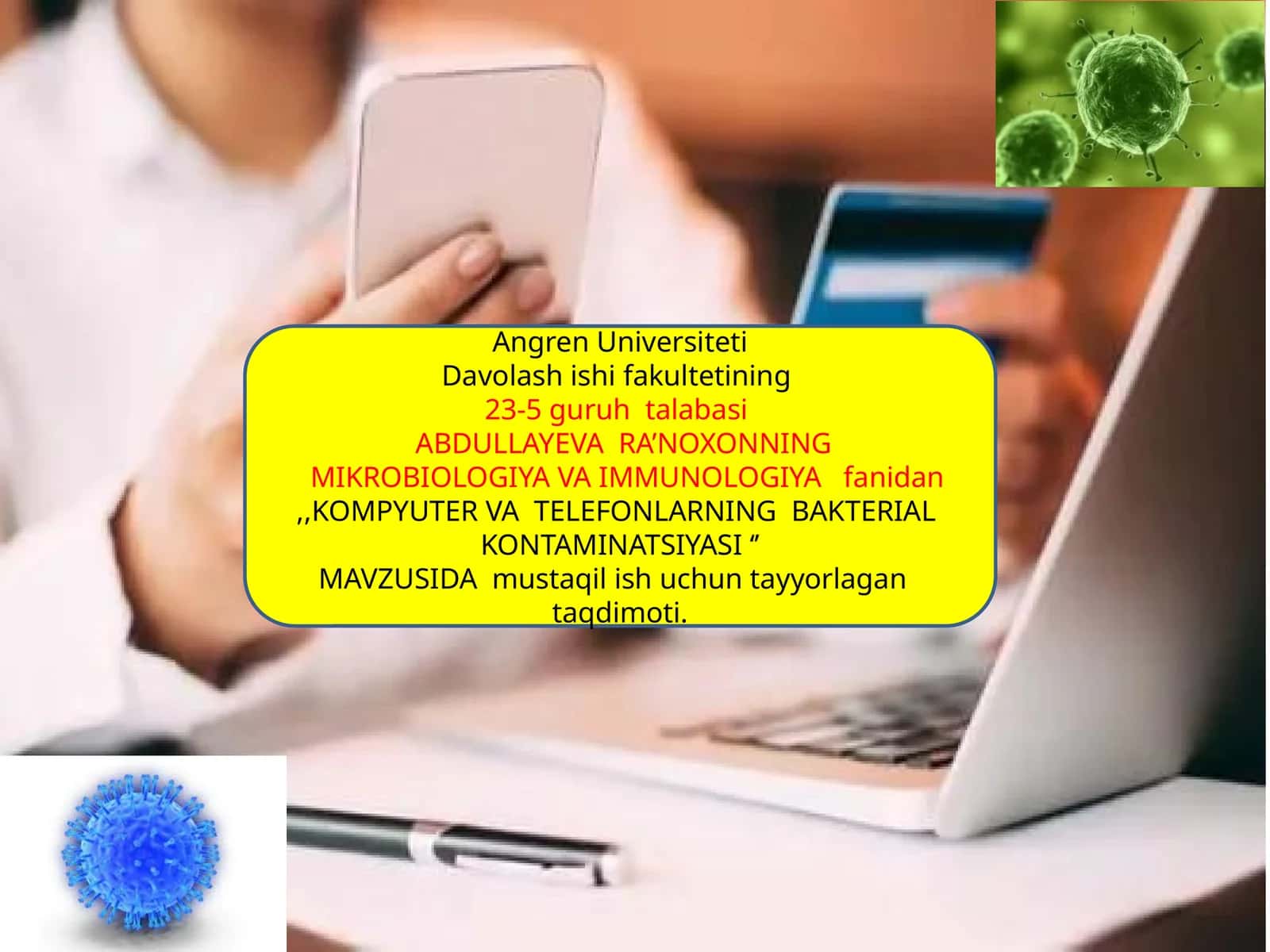 Bakterial kontaminatsiya