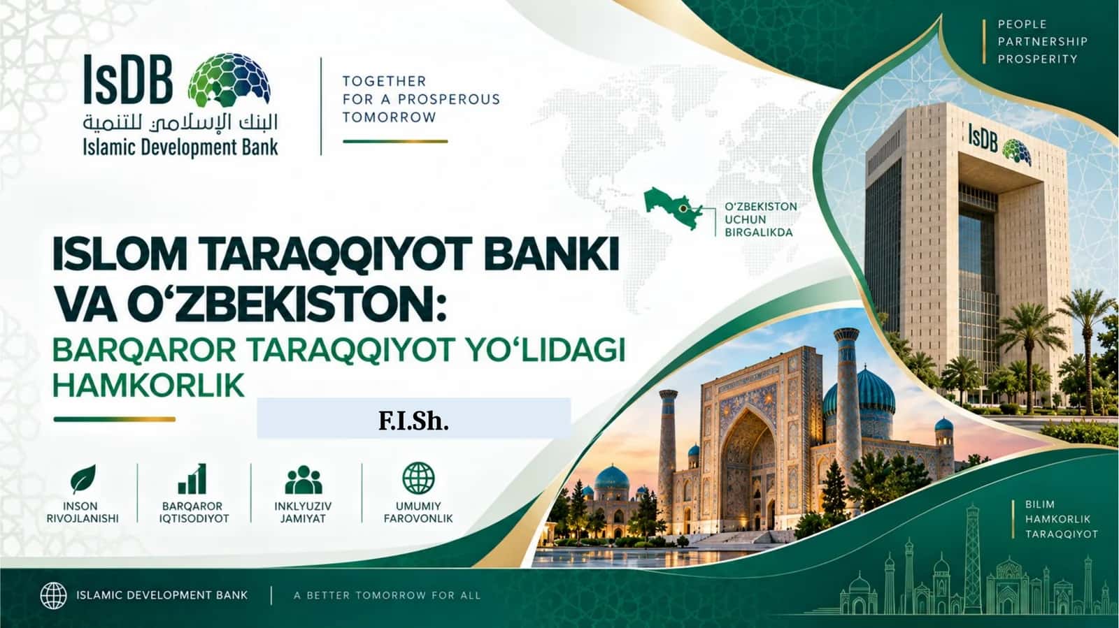 Islom taraqqiyot banki va O'zbekiston