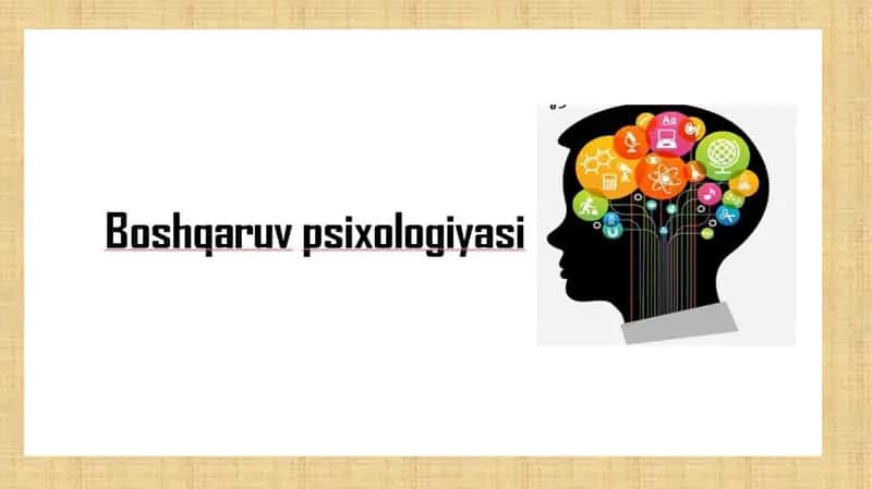 Boshqaruv psixologiyasi