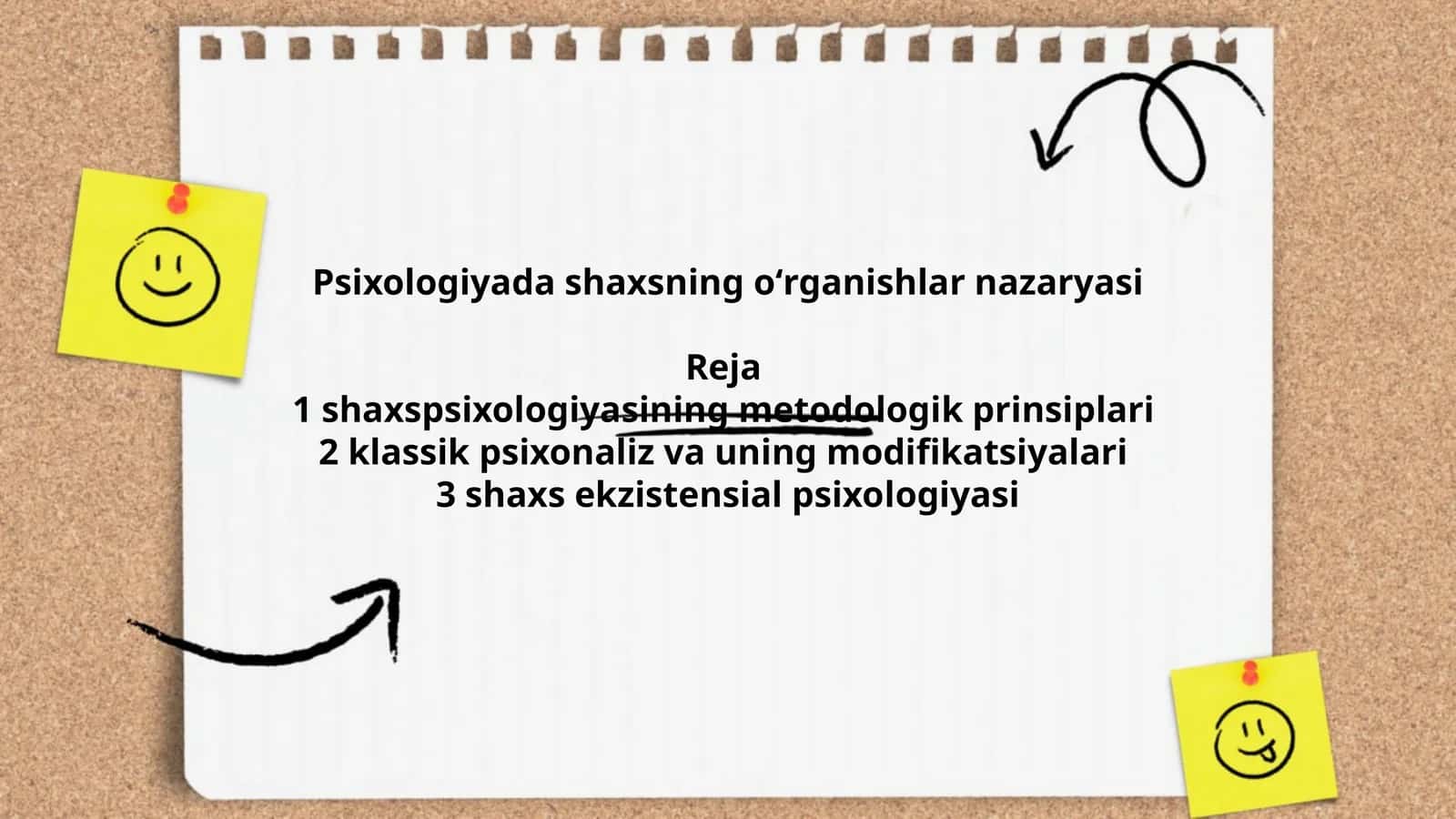 psixologiyada shaxsning oʻrganishlar nazaryasi
