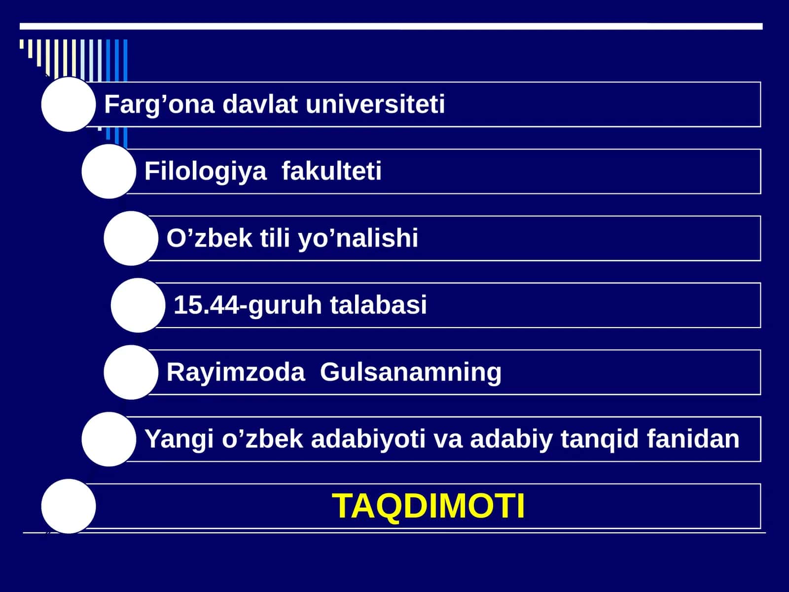 O'tkir Hoshimovning hayoti va ijodi