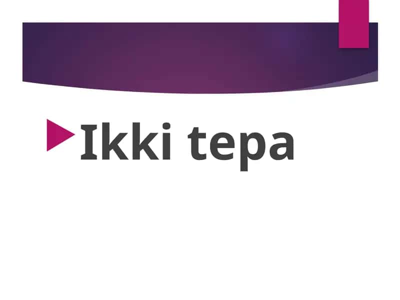 Ikki tepa