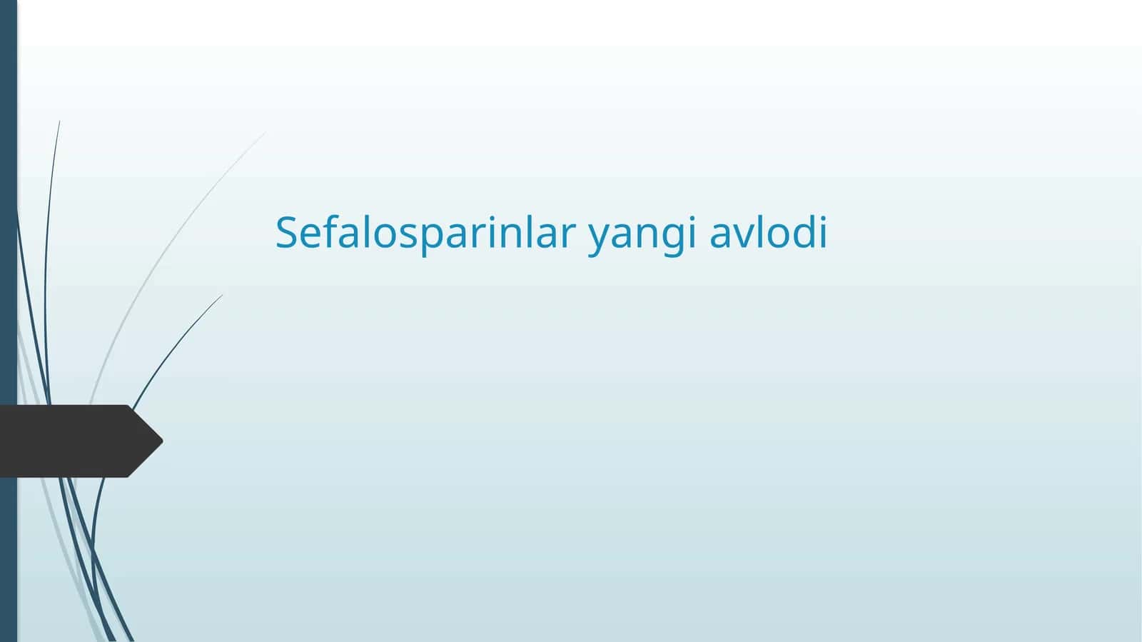 Sefalosparinlar yangi avlodi