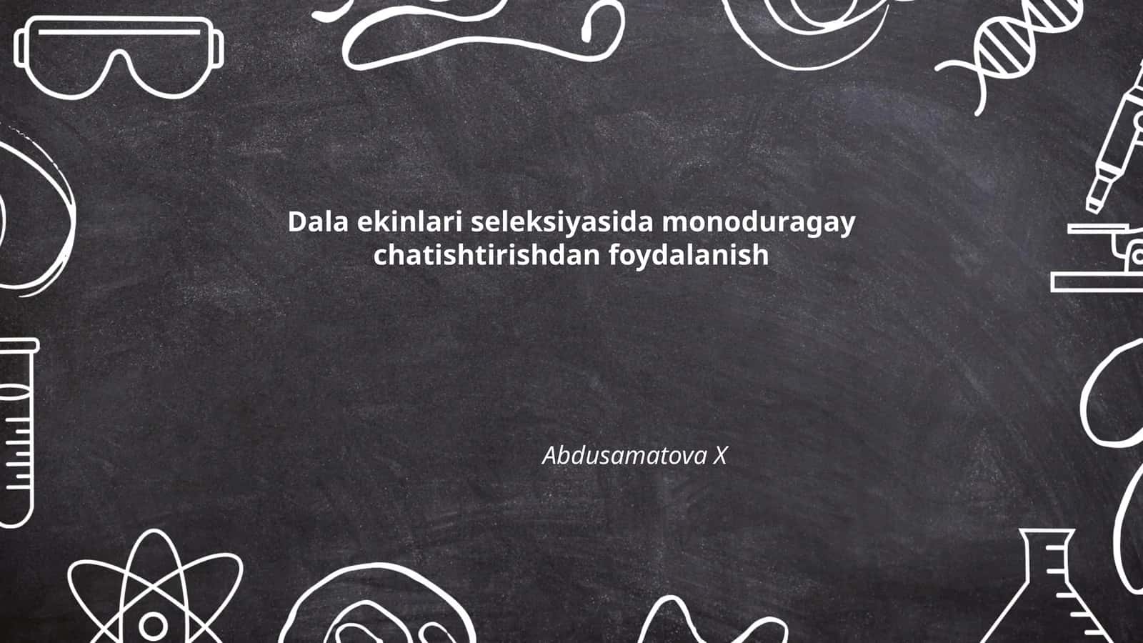 Monoduragay Chatishtirish