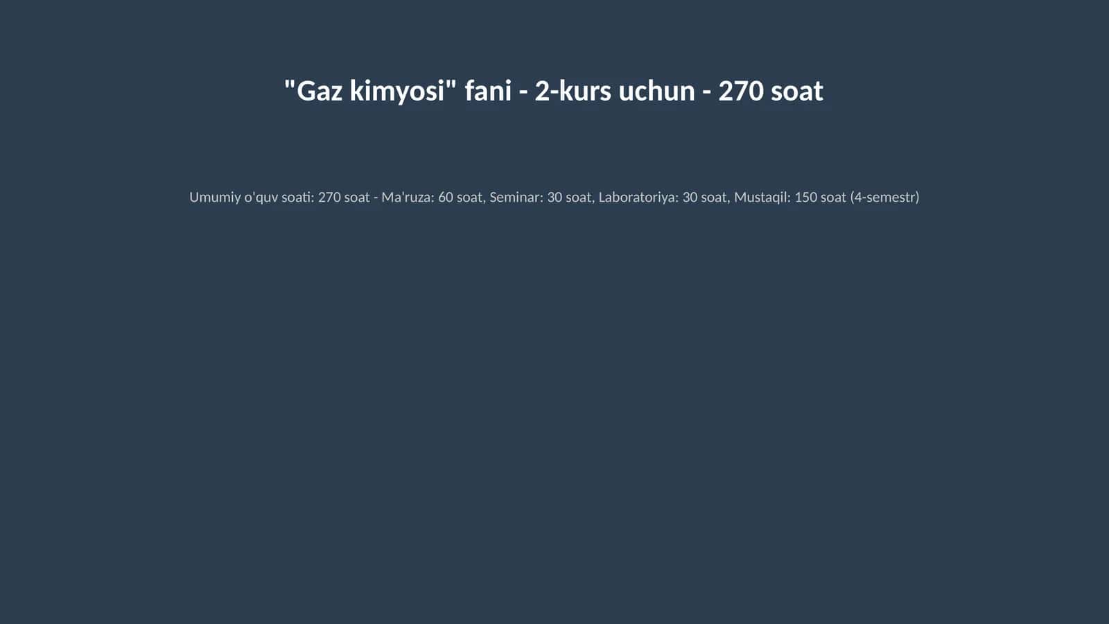 Gaz kimyosi pptx