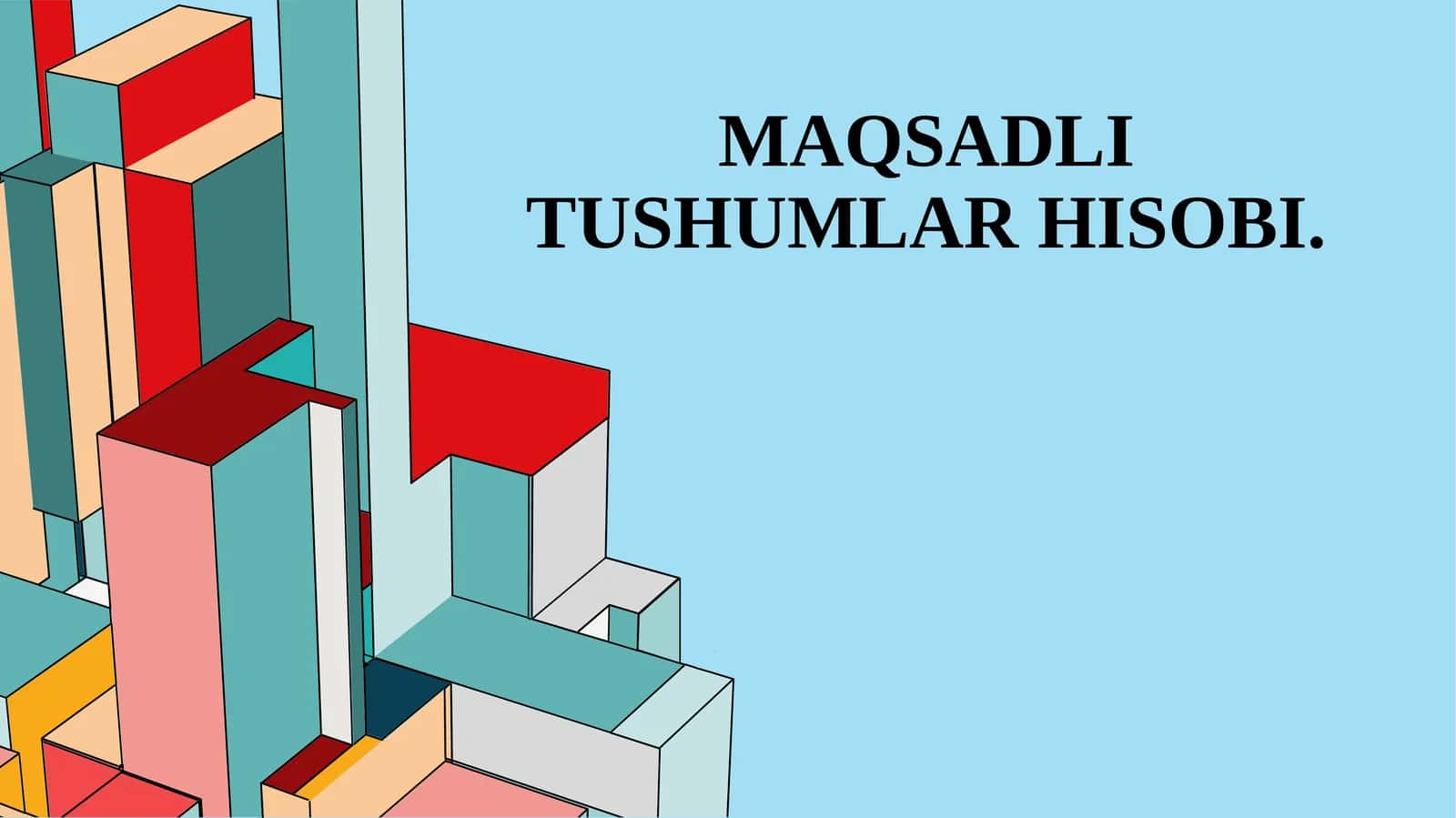 Maqsadli tushumlar hisobi