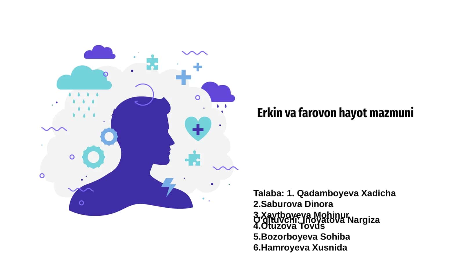 Erkin va farovon hayot mazmuni