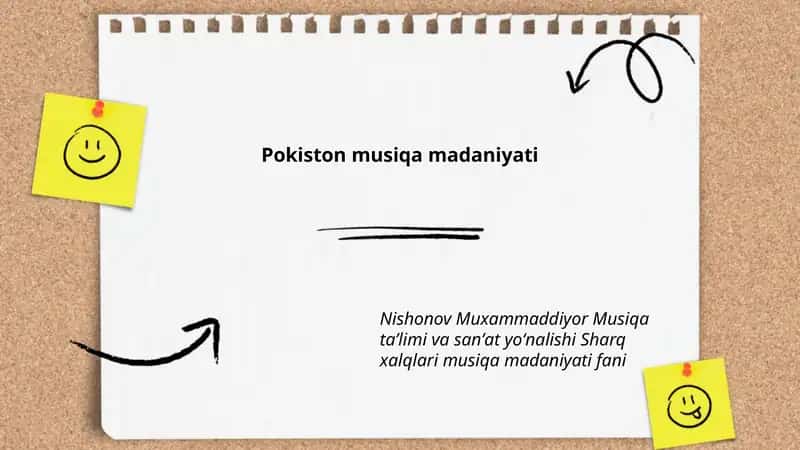 Pokiston musiqa madaniyati