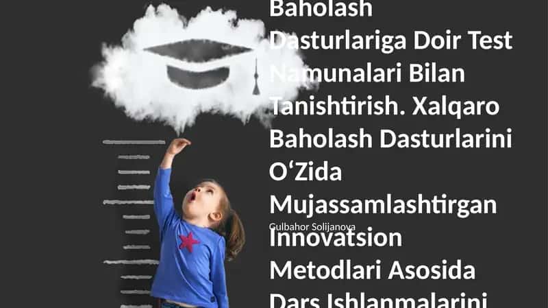 TIMSS, PISA, Agma, Talis Xalqaro Baholash Dasturlari